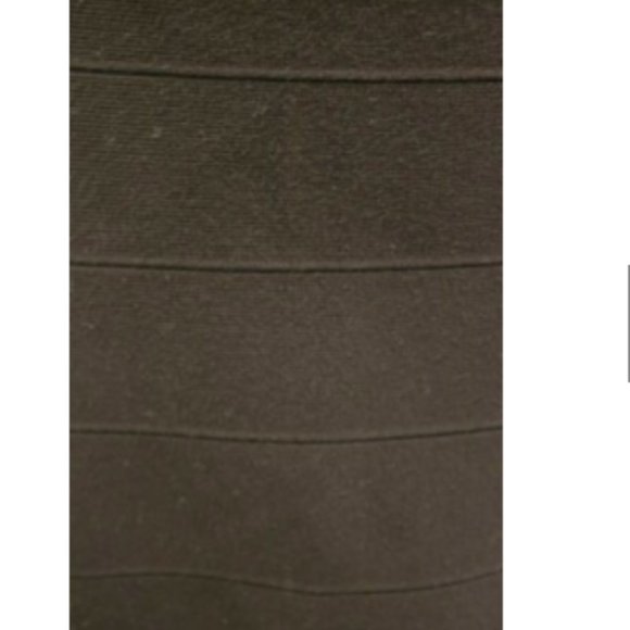 10 Michael Kors black KNIT skirt exposed zipper - Picture 3 of 6